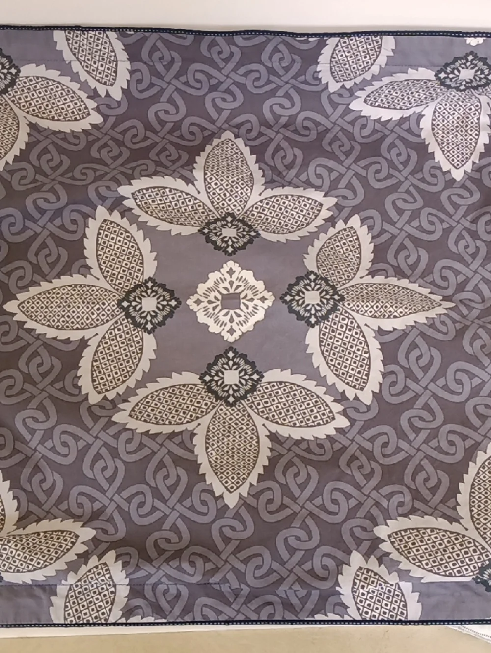 Alexandre Turpault Magellan Reversible King Pillow Shams Pair Stylized Floral